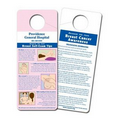 Breast Self Exam Tip Card Hang Tag (Full Color)